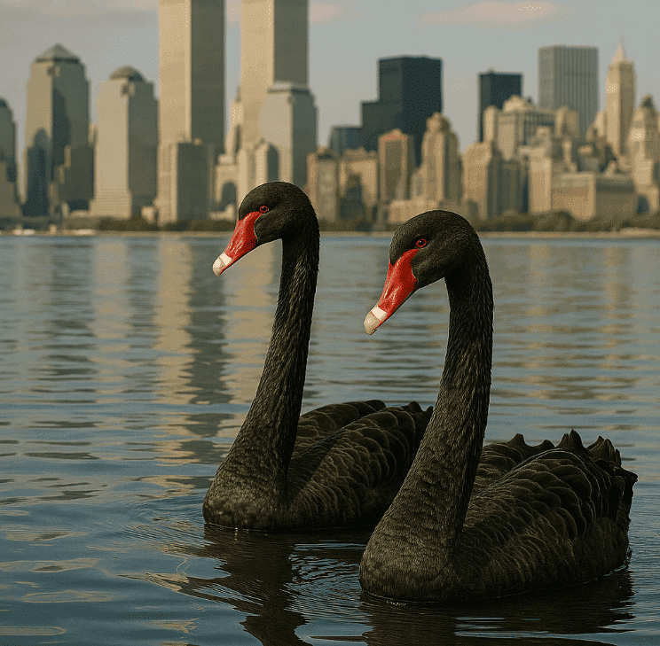 שני ברבורים שחורים